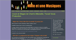 Desktop Screenshot of milleetunemusiques.fr