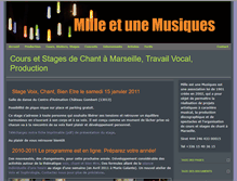 Tablet Screenshot of milleetunemusiques.fr